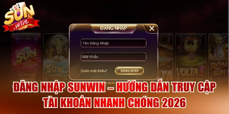 Đăng nhập SUNWIN