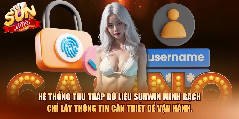 Hệ thống thu thập dữ liệu SUNWIN minh bạch chỉ lấy thông tin cần thiết để vận hành.
