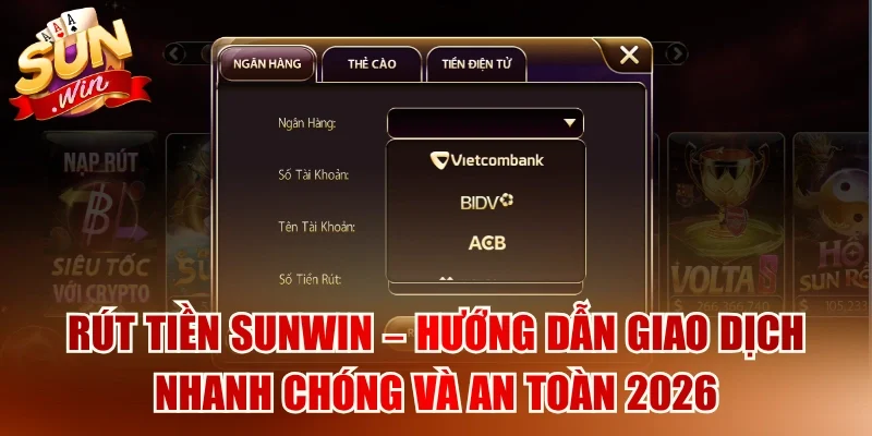 Rút tiền SUNWIN